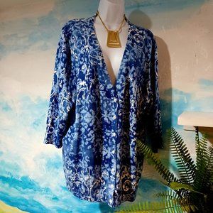 Northcrest beautiful 3/4 sleeve sweater, size 2X (20W), great condition